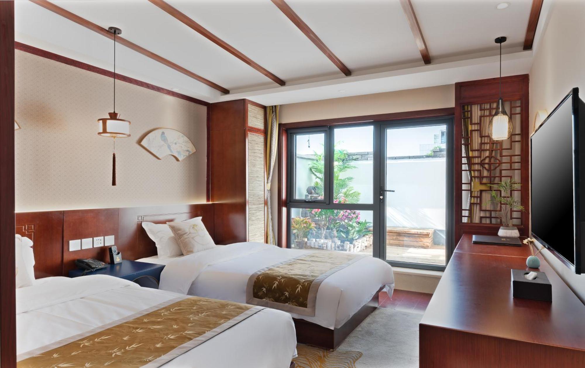 Chinese Culture Boutique Hotel-Tangfu,Traditional Chinese Theme,Heart Of Beijing,Near Forbidden City,Tiananmen Square,Hutongs,Metro Access,Free Coffee,Tea,Laundry Zewnętrze zdjęcie